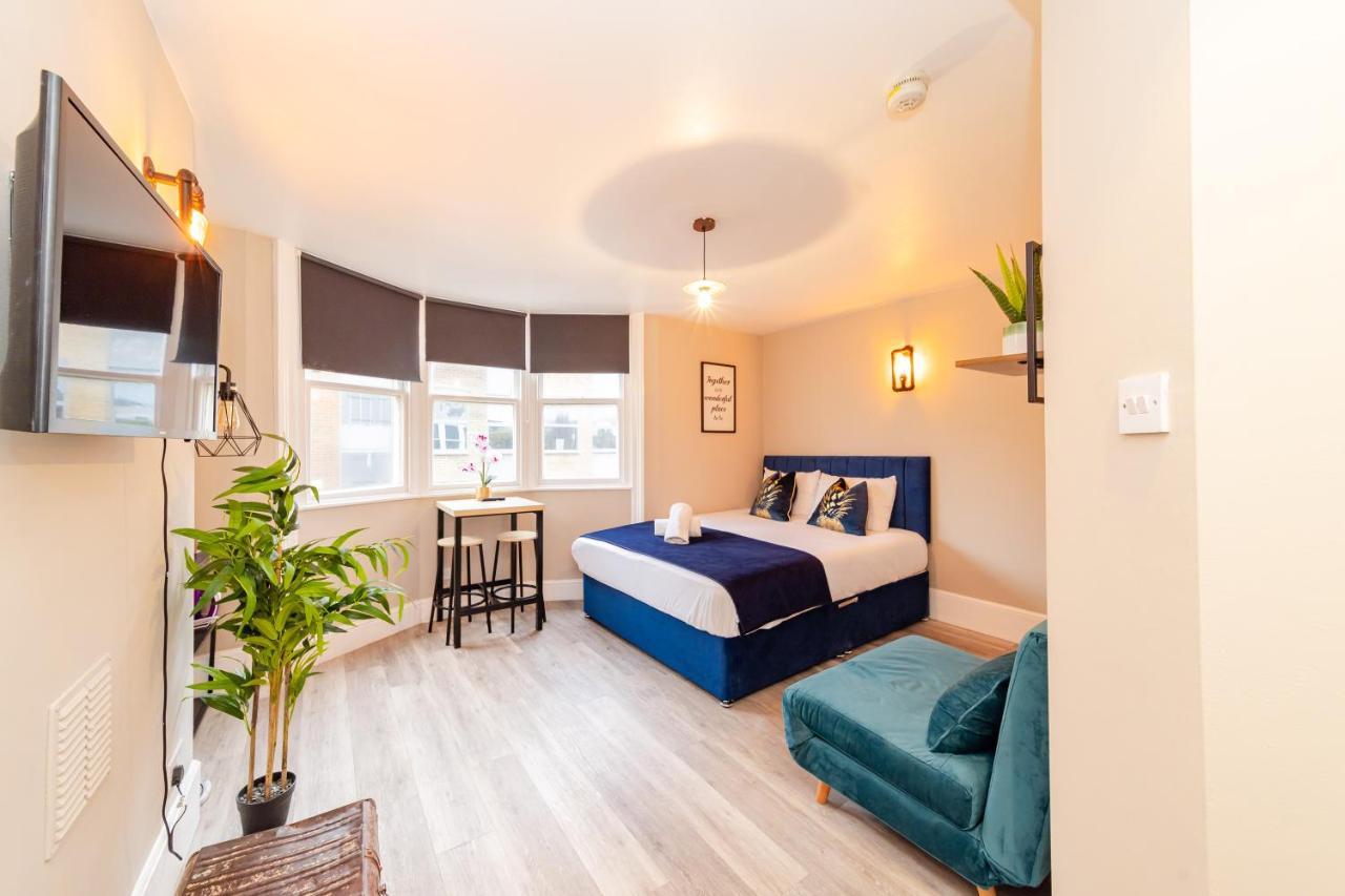 Flash Sale Super Central Studio I Next To Brighton Seafront I King Size Bed I Ms19 Екстер'єр фото